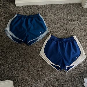 NIKE WOMANS DRI FIT ATHELTIC SHORTS